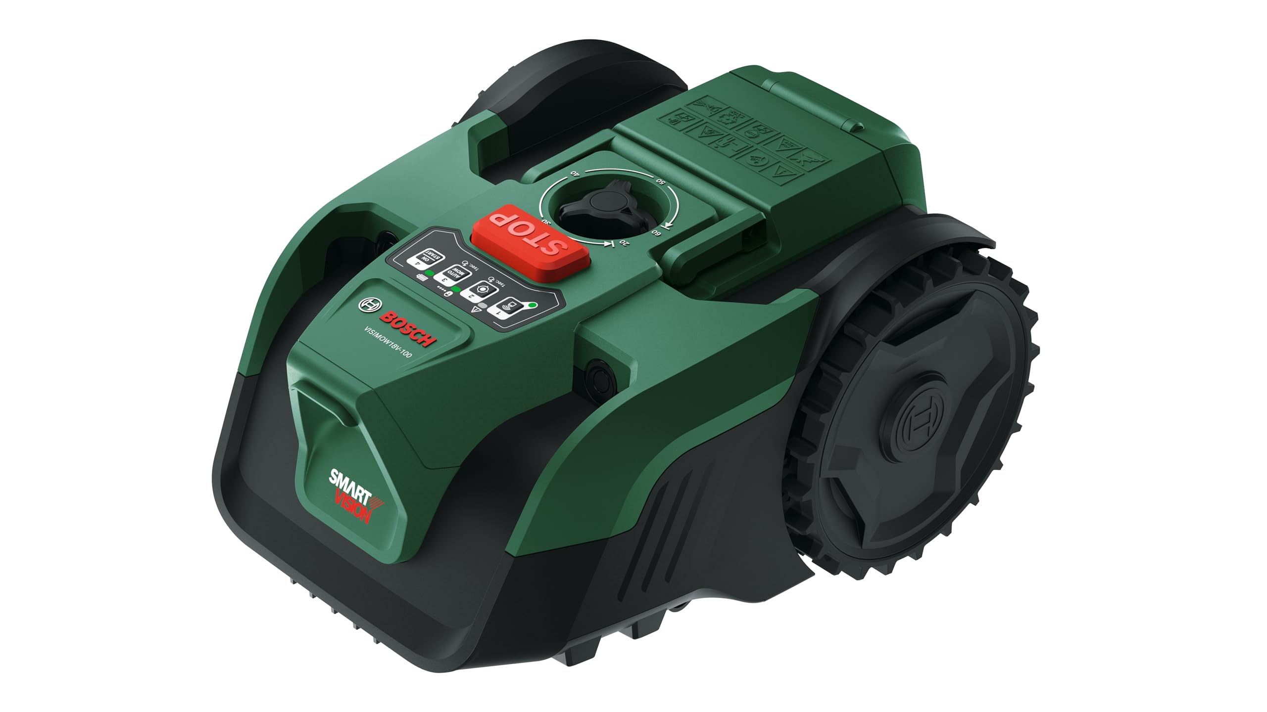 Bosch VisiMow100 (1x 4.0 Ah, Tek Akü) Robotik Çim Biçme Makinesi