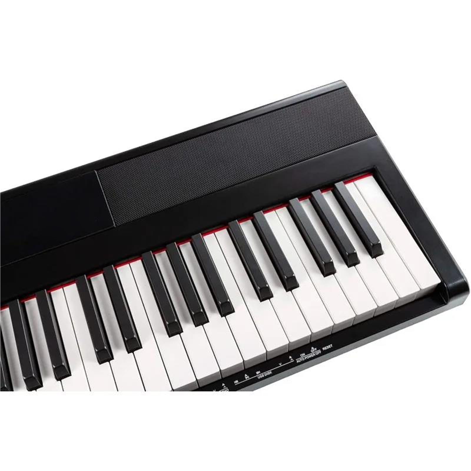 Pianino Elektroniczne 88 Klawiszowe Pianino Elektroniczne Z Klawiaturą Cyfrową I Pełnowymiarowym Półważonym Zasilaczem