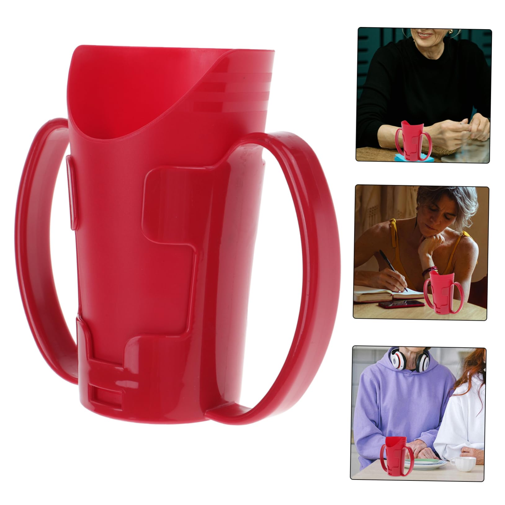 BCOATH Cups for Adults Safe Drinking Cup for Elderly Soft Spout for Special Needs