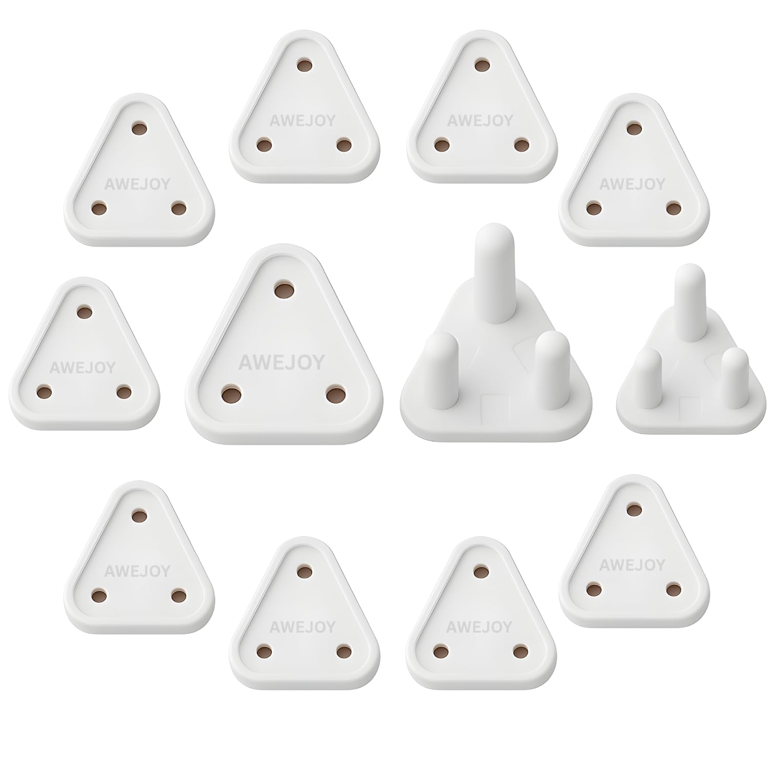 AWEJOY Baby Socket Plug Cover – Pack of 12 | Childproof Safety Guards for Indian Switchboards | Shock Protection for Kids & Toddlers-image-32
