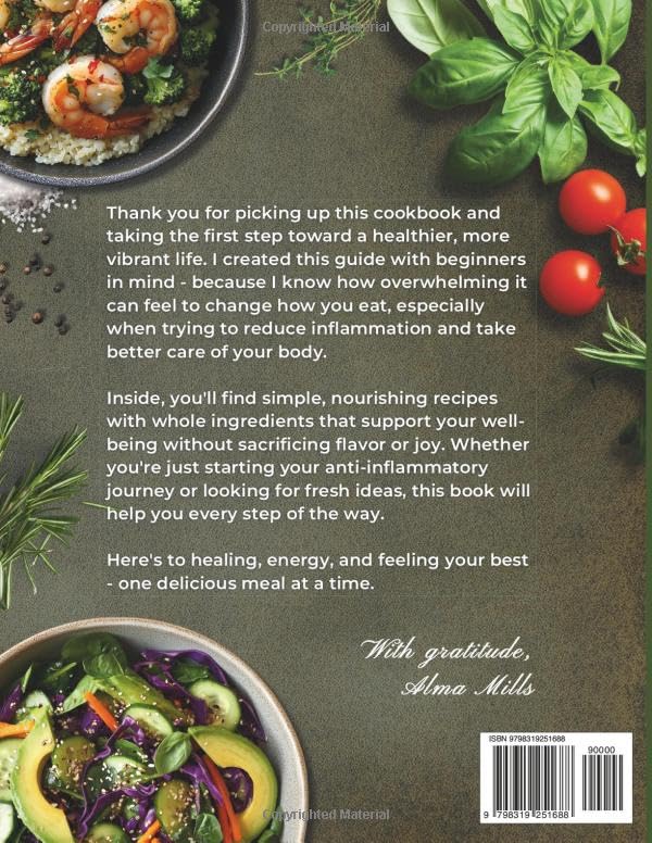 Image of Anti-Inflammatory Diet Cookbook For Beginners: Boost your Immunity, Detox and Reduce Inflammation with Delicious and Easy Recipes to Restore Gut Health and Acquire Healthy Habits! +30 days meal plan