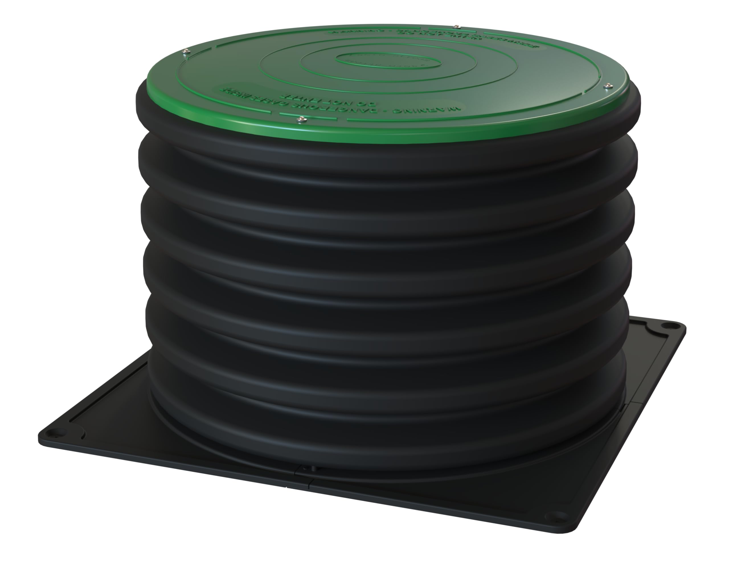 Aero-Stream AS-R19 Septic Tank Riser Kit, 23.5" Diameter x 19" Tall