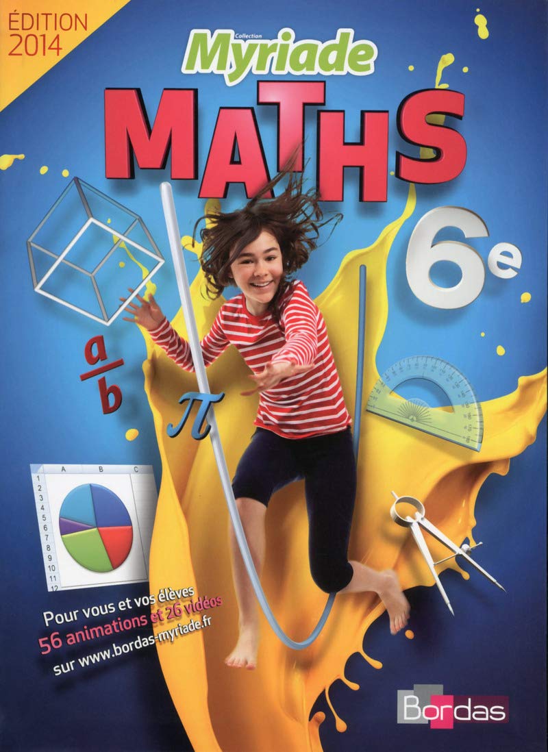 Myriade Mathématiques 4e Cycle 4: Manuel De L élève