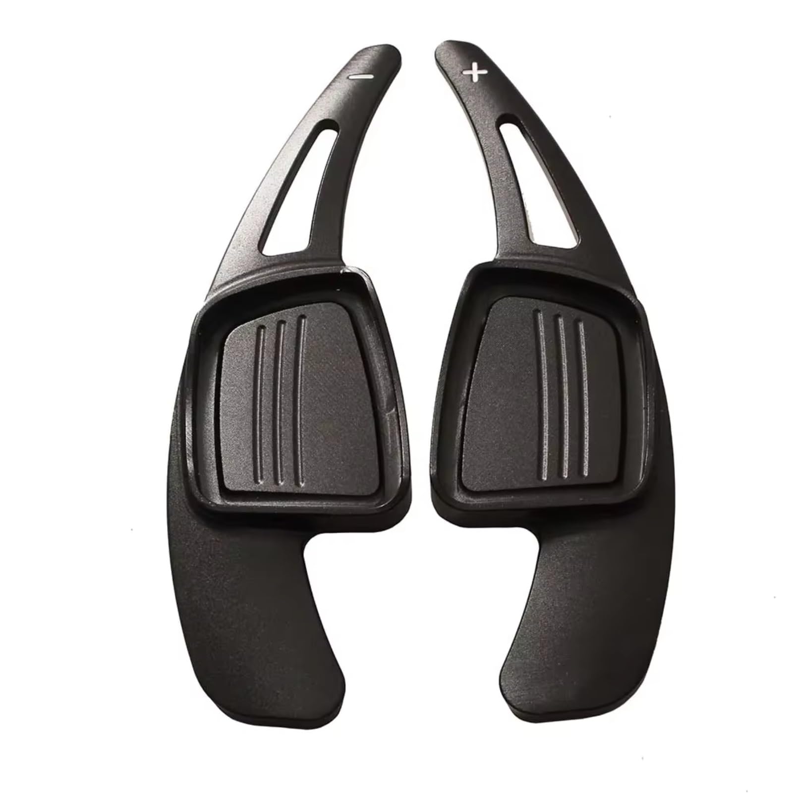 Xdetgok Black Paddle Shifters Compatible With A3 For S3 For Q5 Car Steering Wheel Paddle Shifter Paddle Extension For Fit Accessories(Black)