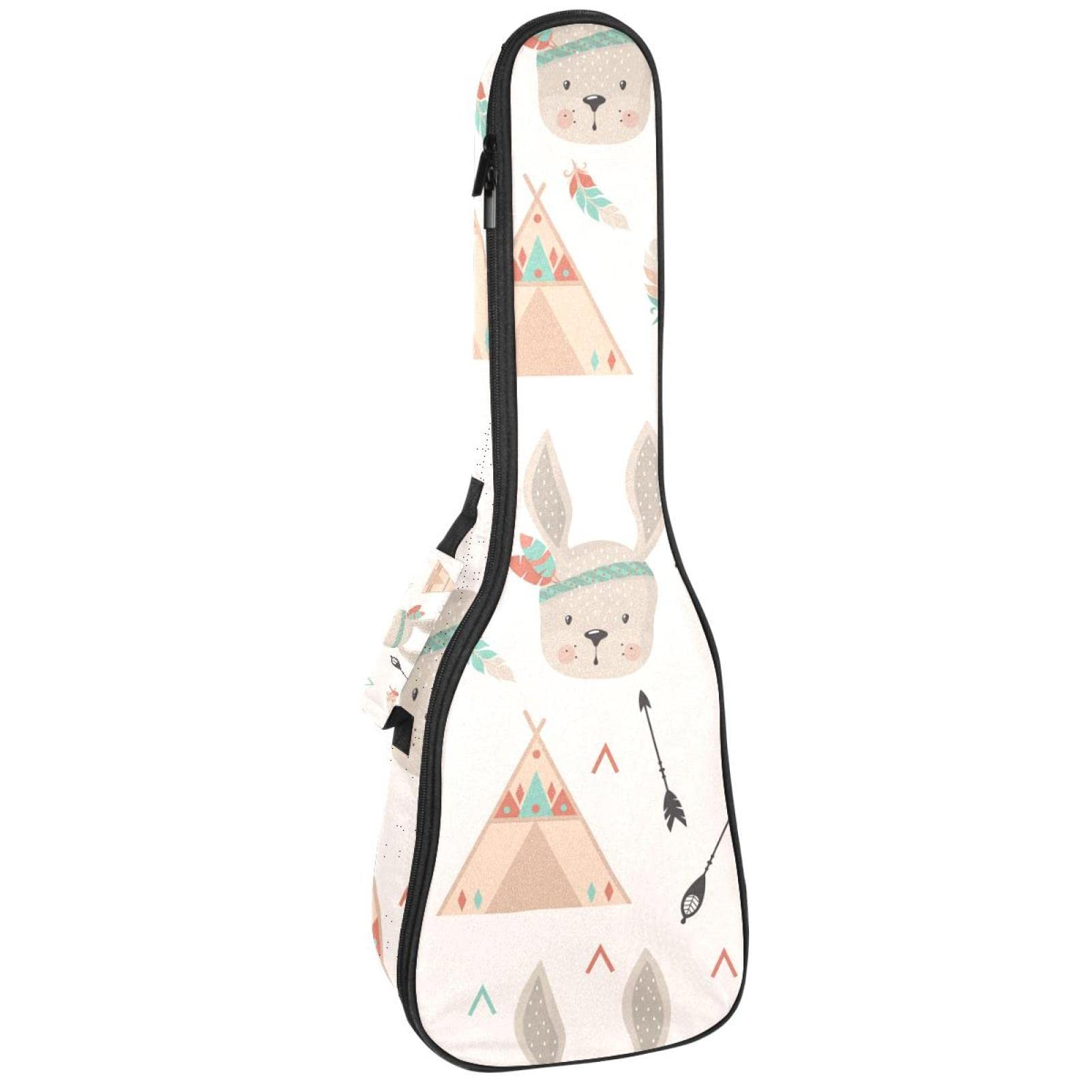 Sac de transport ukulélé ténor imperméable housse lapin