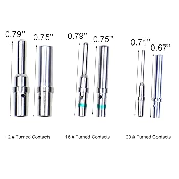 Amazon.com: 180 Pcs for Deutsch Connector Pins and Sockets