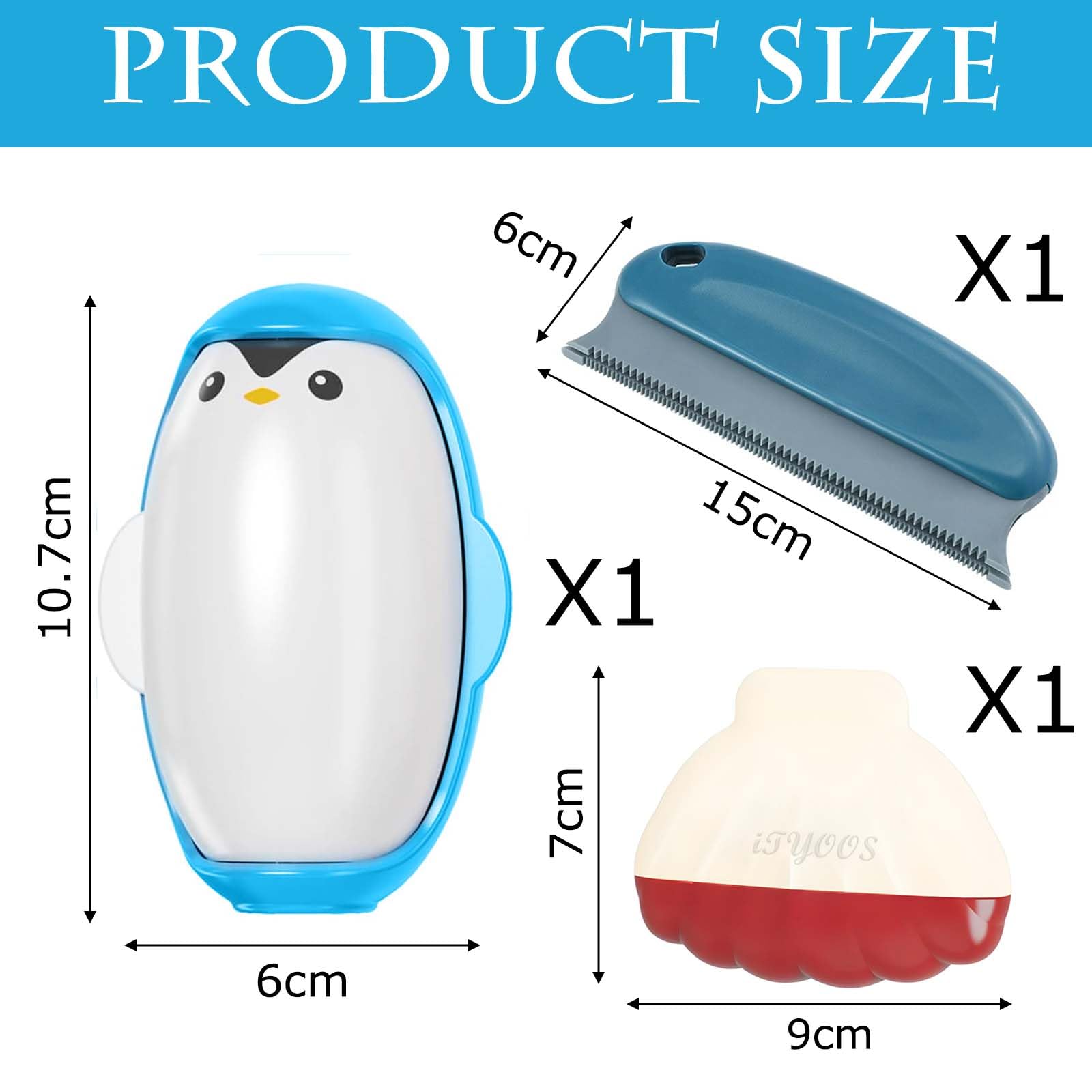 Mzvoo Ovanor Anti Poil,2 Pièce Rouleau À Peluches Réutilisable Lavable,enleve Poils D Animaux Sur Vetement,Brosse Anti Poils Animaux Vetement,Mini Rouleau Anti-Peluches Portable,pour Vêtements,Tapis