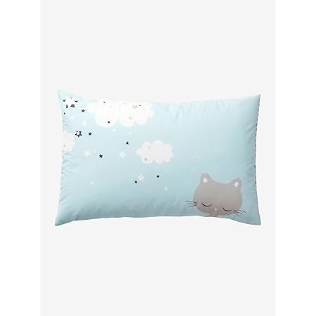 Vertbaudet Taie D Oreiller Bebe Moustachat Bleu 40x60 Amazon Fr Bebe Et Puericulture