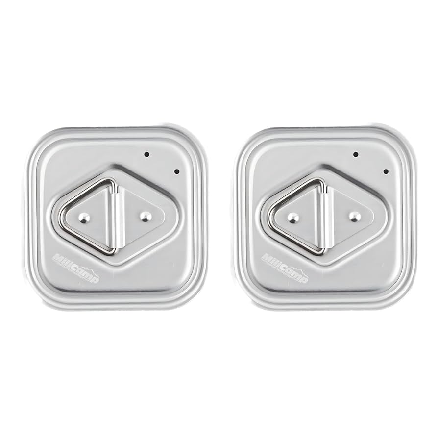 Amazon.co.jp: MiliCamp メスティンポット専用蓋 リッド アルミ