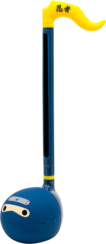 Otamatone Ninja Elektronikus Hangszer - Hordozható Szintetizátor Gyerekeknek és Felnőtteknek - Kreatív Zenei Játék Érintésérzékeny Felülette