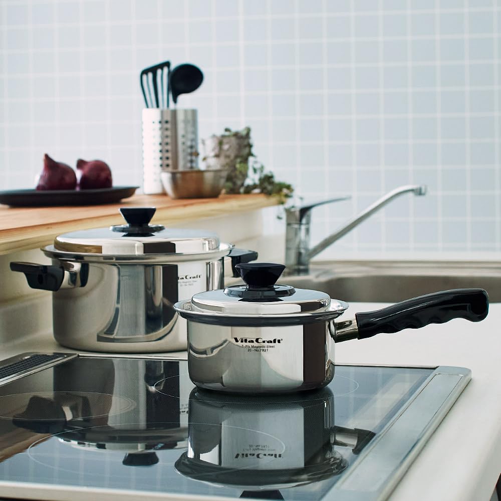 Amazon | ビタクラフト Sシリーズ 両手鍋 4.0L 深型 | Vita Craft