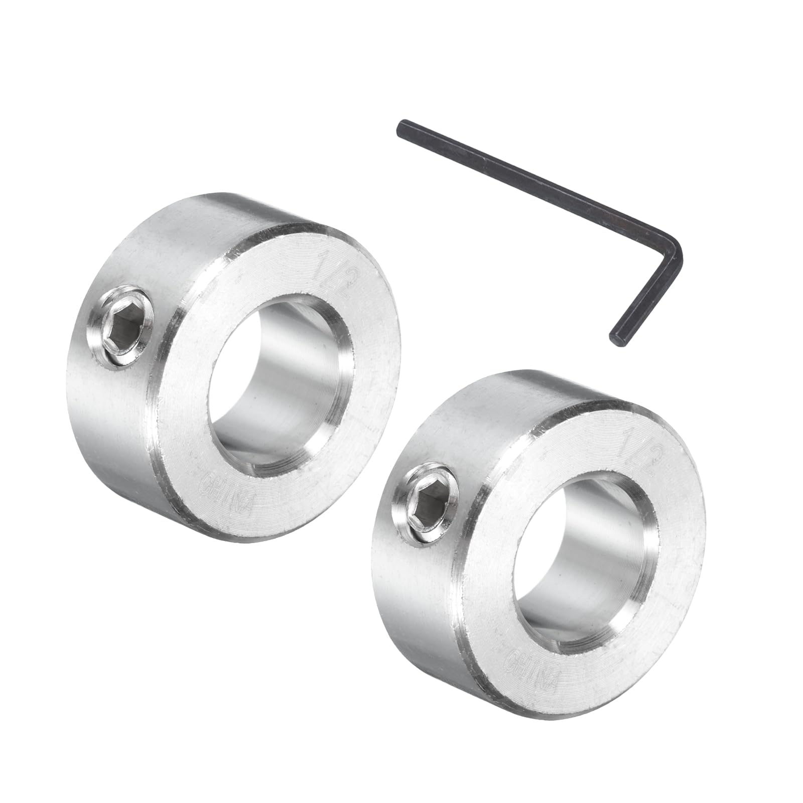 uxcell 2 Pcs Set Screw Shaft Collar 1/2