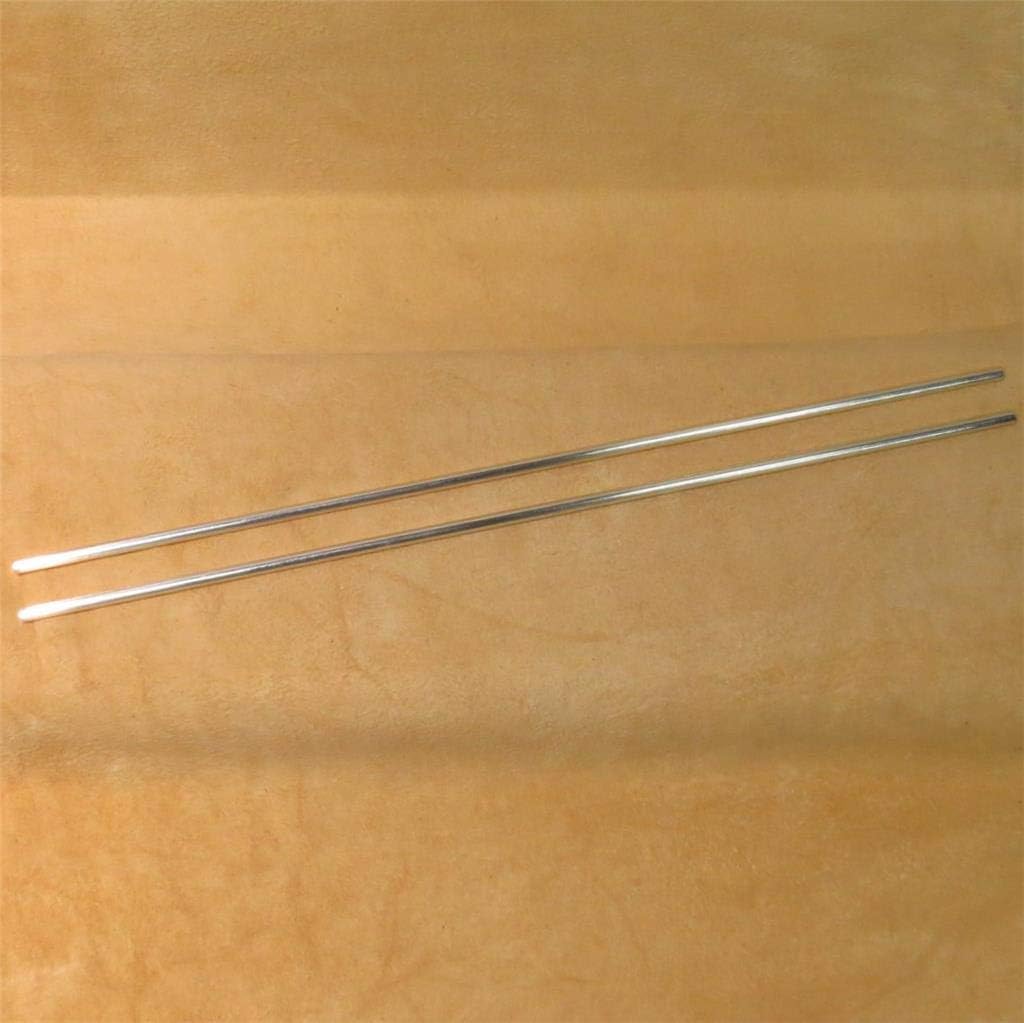 99.995% Pure Silver Wire 7 Gauge • 10-inch Rod Set (2 Rods) • Origin USA • Colloidal Silver Electrodes • Certified Test Report (Assay) • Guaranteed .99995+ Purity by Golden State Silver