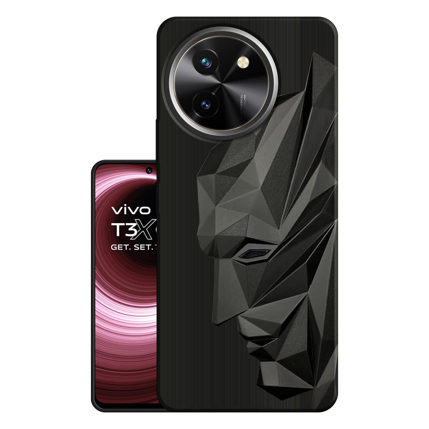 VIDO Exclusive Soft Back Case Cover for Vivo T3x 5G /Vivo Y58 5G (Shock Proof |360 Degree Complete Protection) (B0D4VQXVKG) Amazon Price History, Amazon Price Tracker