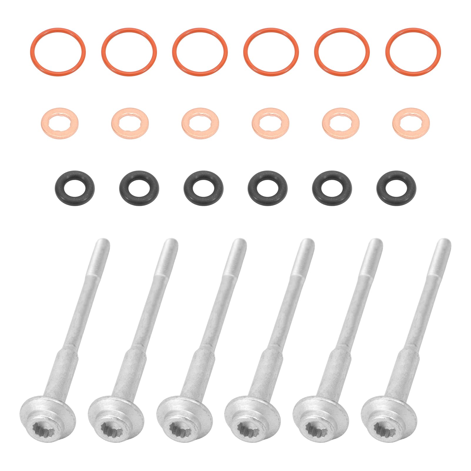 Anello di tenuta per ugello A4, A5, A6, A7, A8, Q5, Q7, Amarok CR 95811051901, set di viti