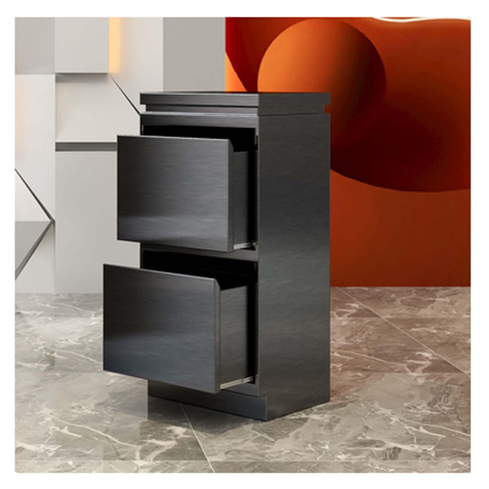 Chariot de coiffeur en acier inoxydable avec grande capacité de rangement
