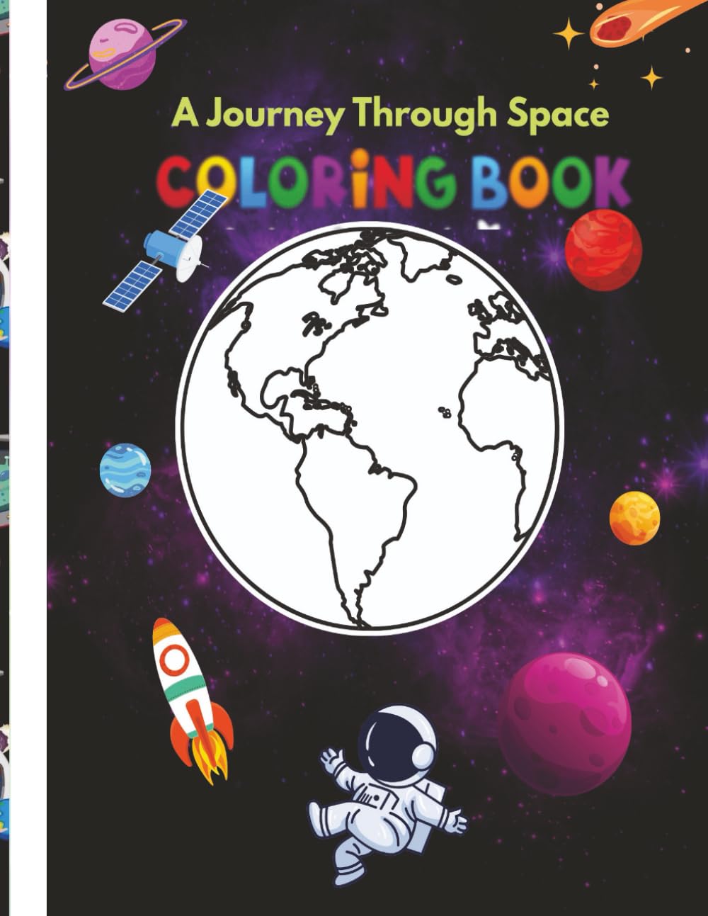 A Journey Through Space Coloring Book