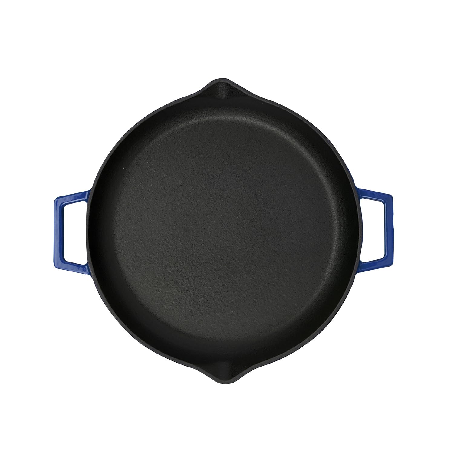 Lava Metal Döküm Kızartma Tavası, Metal Kulplu, 26 cm, Mavi