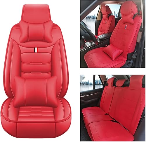 Miniatura 2 de Ruberpig Fundas de asiento de coche de lujo con cuero impermeable adecuadas para Mazda CX3 2015-2021, juego completo de fundas de cojín de vehículo,