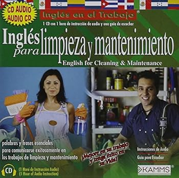 Audio CD Ingles Para Limpieza y Mantenimiento Book