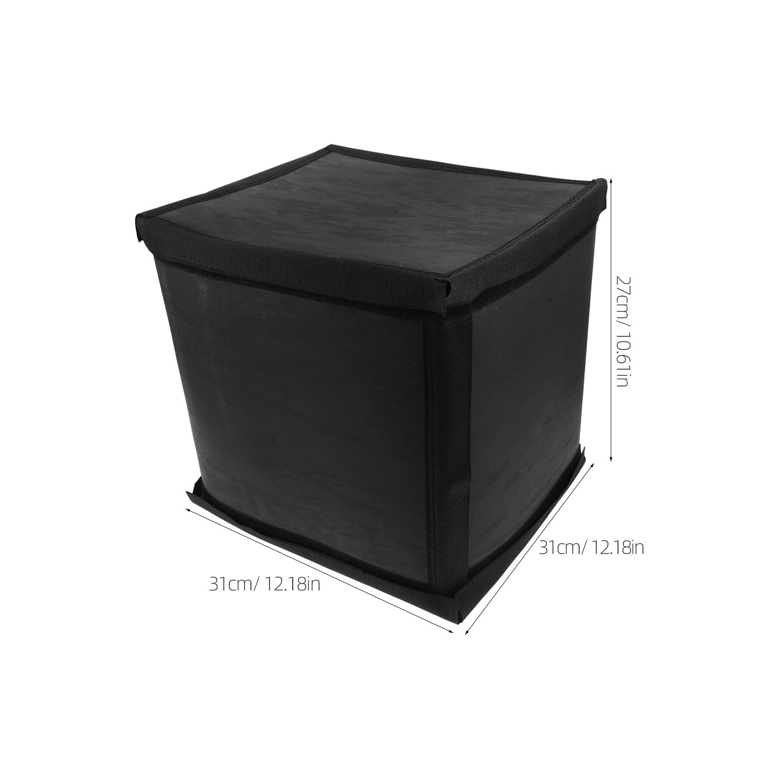 Caja insonorizada para generadores: cubierta insonorizada para generadores, bombas de aire y maquinaria pequeña. Recubrimiento con reducción de ruido y aislamiento acústico de 31,5 x 27,6 cm.