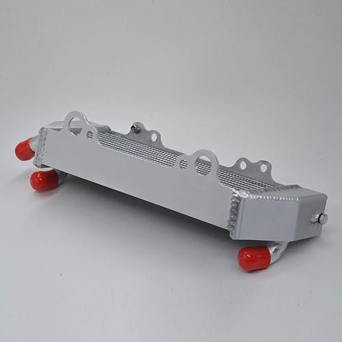 Miniatura 8 de Radiador 037D compatible con KTM 125200250300 SXEXCMXCXC-W 1998-2007 1999 2000 2001 (con lado de tapón+lado sin tapón)