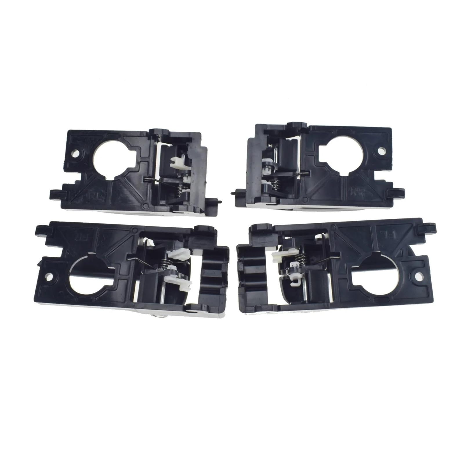Para Hyundai Accent 2006-2011 Manija De Puerta Interior Delantera, Lado Del Conductor Negro | Con Botón De Bloqueo De Puerta | Recorte:Todos Los Submodelos | HY1352115 | 826101E020WK