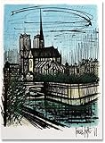 DDSEW GREWT Bernard Buffet Poster Notre Dame Leinwand 