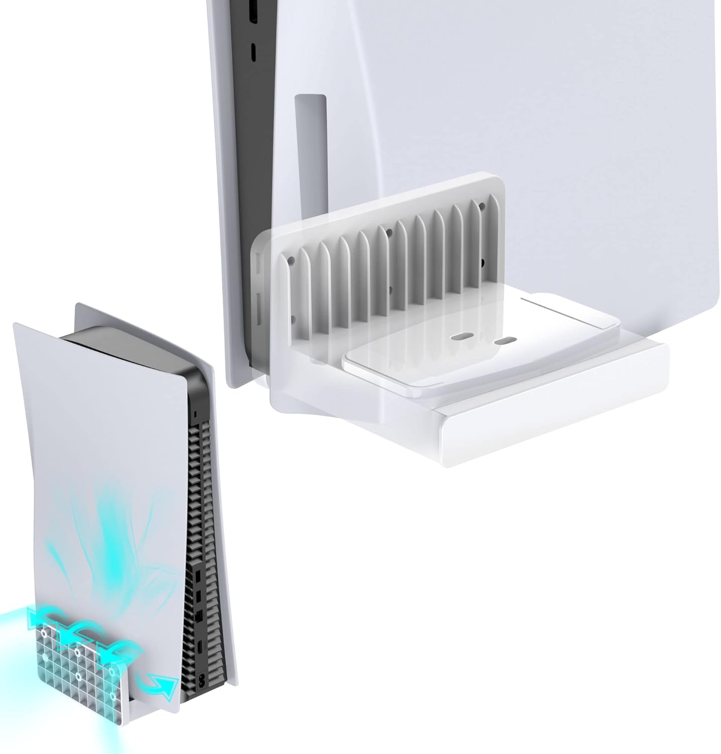 HomeMount PS5 Wall Mount for Playstation 5 PS5 Accessories Wall Mount kit Playstation 5 stand