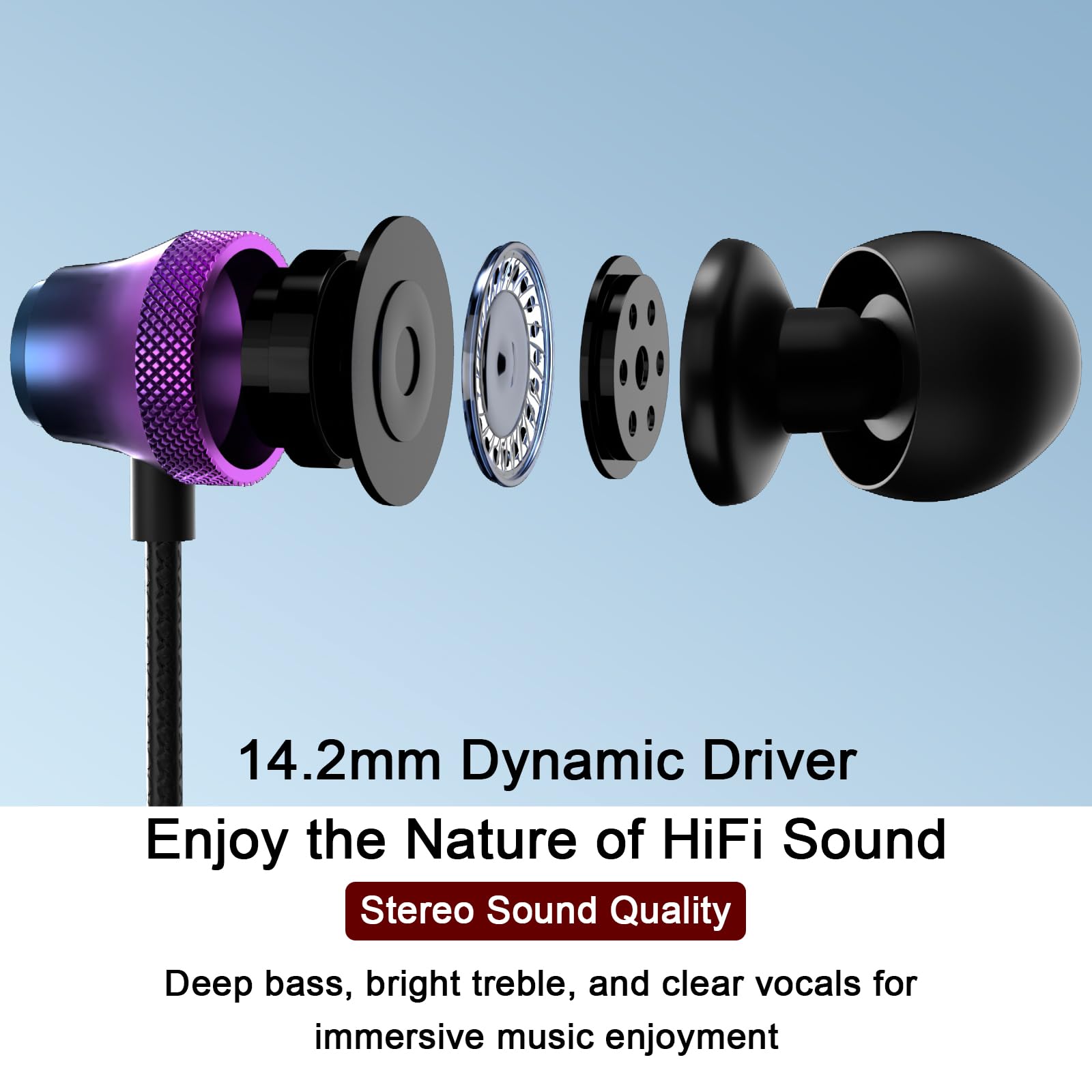 Écouteurs filaires avec microphone et prise jack 3,5 mm pour iPhone, iPad, iPod, Chromebook, ordinateurs portables, écouteurs filaires antibruit avec micro pour ordinateur, PC, école, commutateur MP3