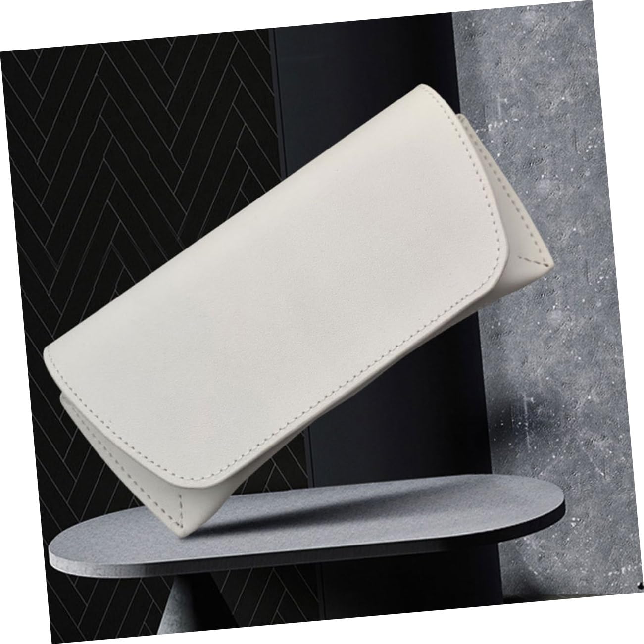 VALICLUD Housse De Protection Pour Lunettes Pochette Pour Étuis à Lunettes Pour Femmes Pochette Décorative Pour Lunettes De Soleil Étui à Lunettes Pvc Blanche