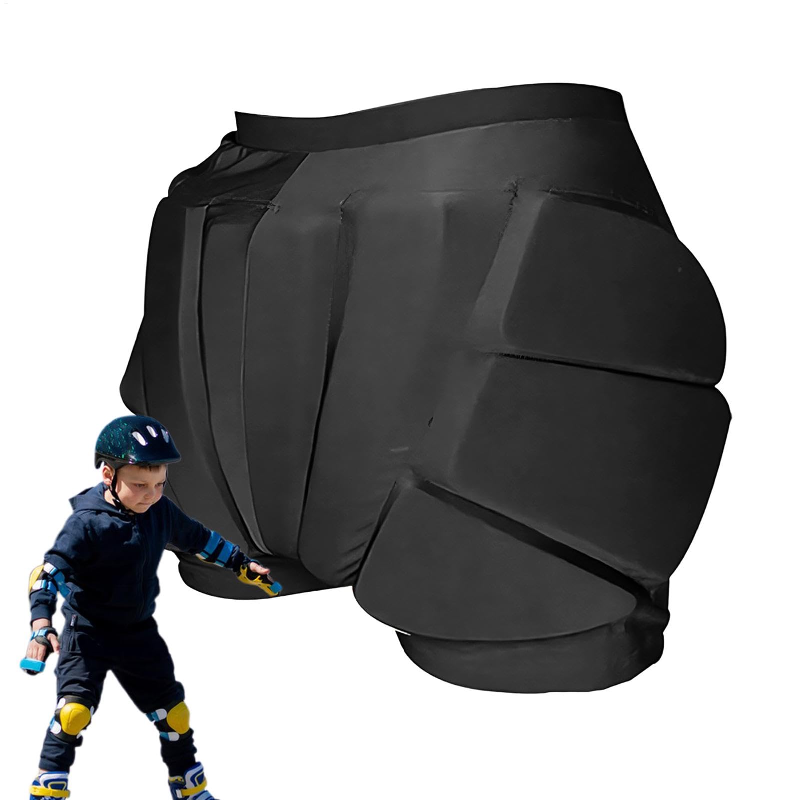 Spodenki ochronne z ochroną bioder, wyściełane spodenki, Crash Pad ImpactGear, spodenki narciarskie, ochraniacze na biodra snowboardowe, zwiększona ochrona przed uderzeniami do jazdy na nartach, jazdy