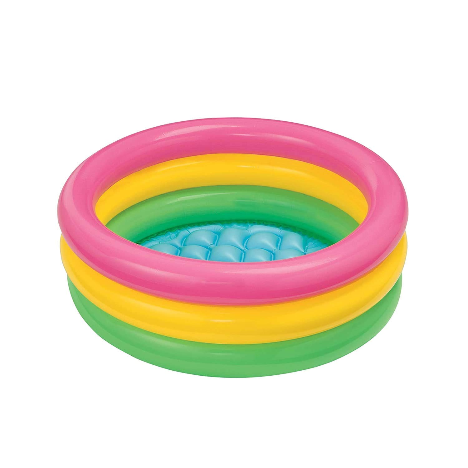 SVShoperzone Baby Pool Bath Water Tub for Kids Soft Inflatable Kid's,1-2-3 Years 2 Feet Kid’s Swimming Tub, Children Bathtub Swim Tubs Outdoor & Indoor Bathing Multi-Colour (2 FT)-image-21