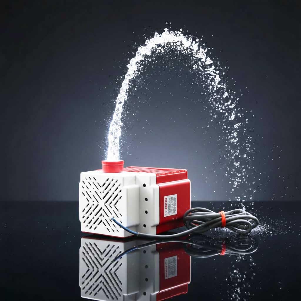 NISKANET 40W Submersible Water Pump |3m Lift | 165–240V | Copper Winding | Water Pump for Air Coolers, Fountains, Ponds & Aquarium Use with Pipe Connectors & Electrical Insulation Tape ML-3 3