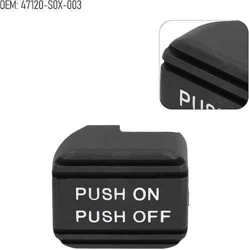 Miniatura 6 de Fydun Reemplazo del pedal del freno del estacionamiento de emergencia del coche 47120S0X003 para CRVCL