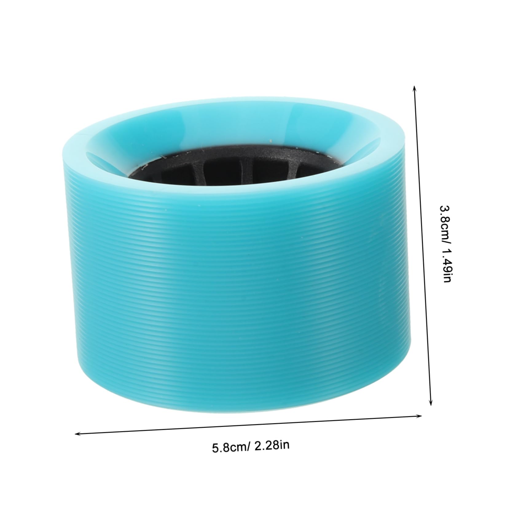 Balacoo Skating Accessory 4pcs Double Row Roller Skate Wheels Outdoor/indoor 95a Hardness Attractive