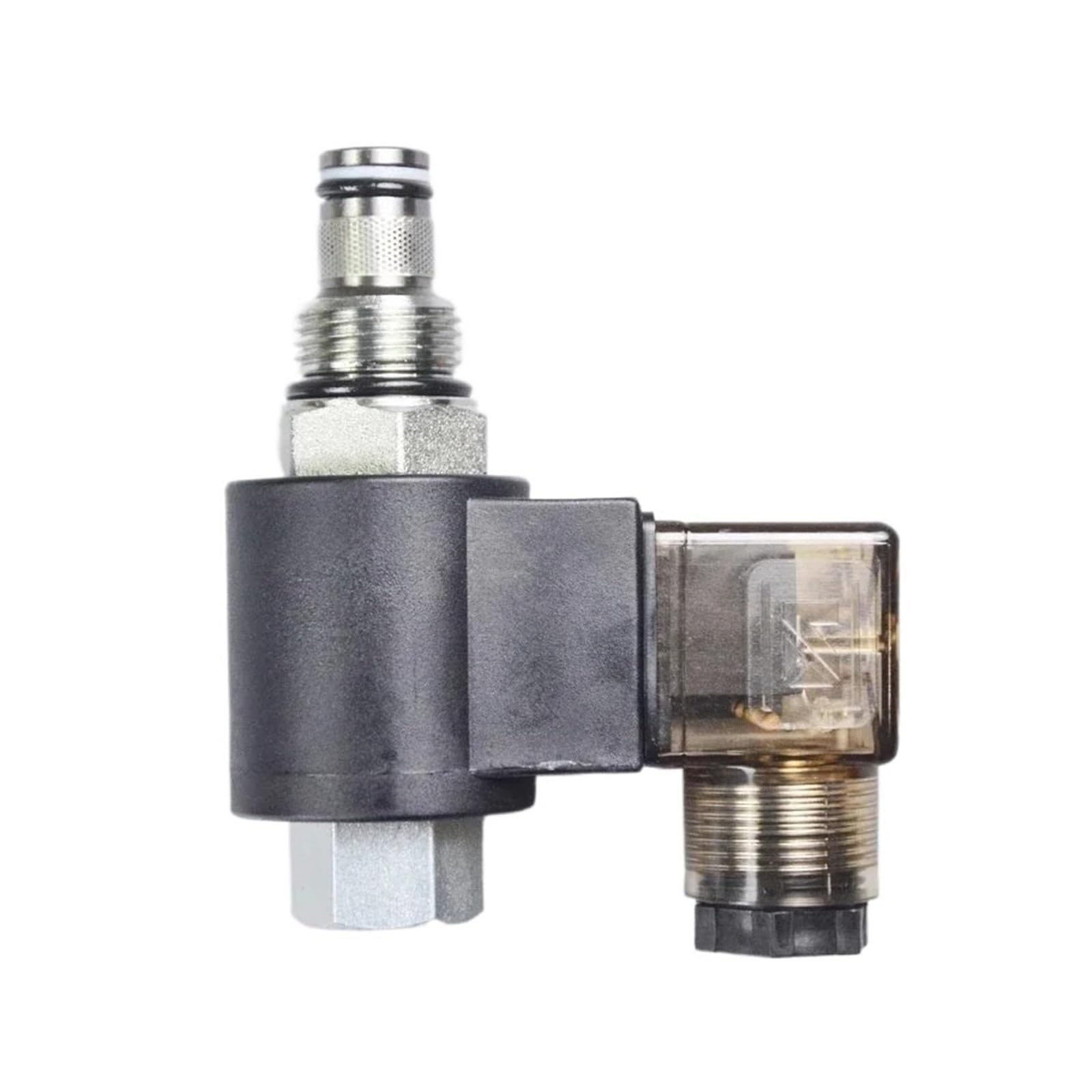 Électrovanne hydraulique filetée 2 voies DHF08-221 pour circuits normalement ouverts