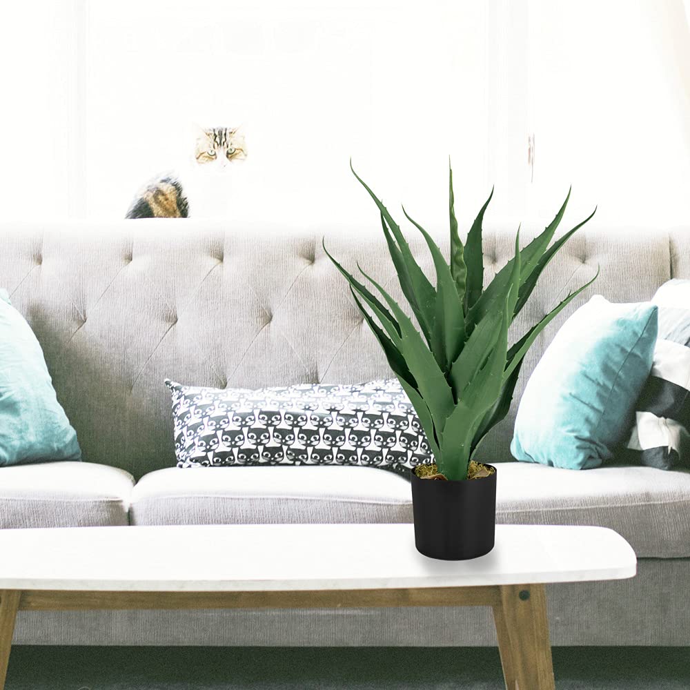 Decovego Aloe Vera Plante Artificielle Artificiel Plastique Arbre 55 cm