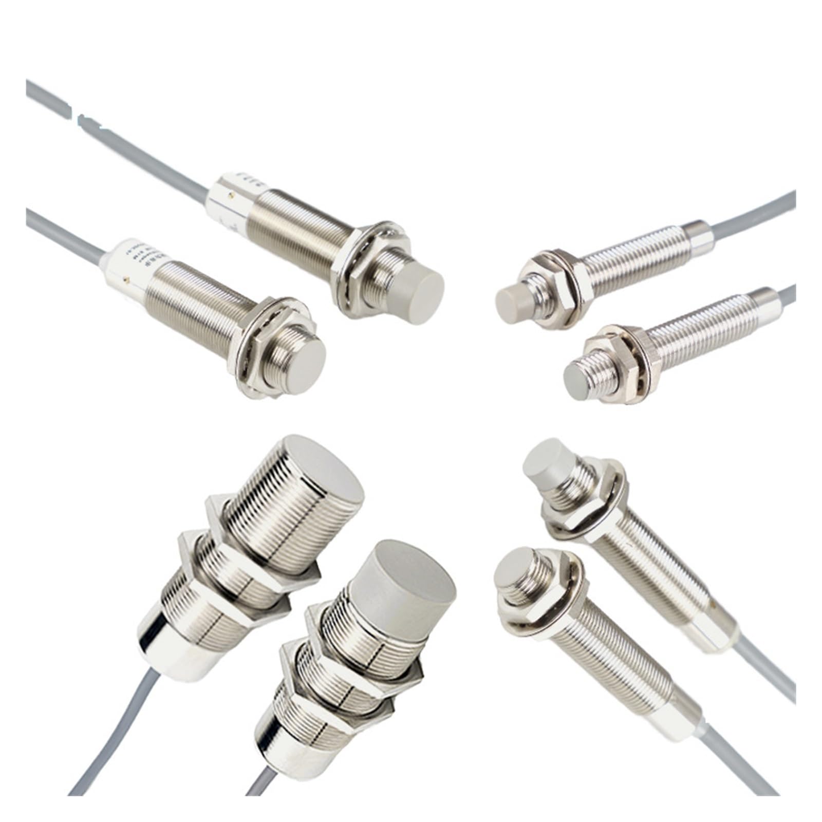 PXQCHAVLN Cylindrical photoelectric Sensor Diffuse Reflection 1-30 cm Adjustable Distance Proximity(M30 flush PNP NO 20mm)
