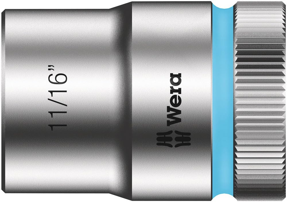 Wera 8790 Hmc Zyklop 1/2" Drive Hexagon Socket Imperial