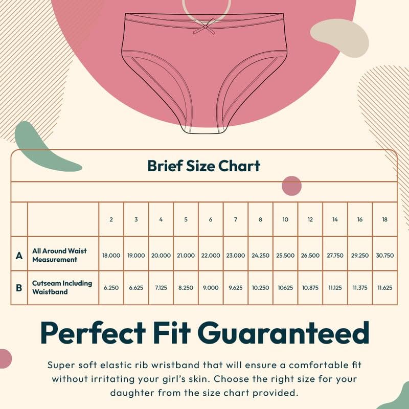 Feathers Girls and Toddler Underwear - Kids Underwear - Super Soft Cotton - Image 7