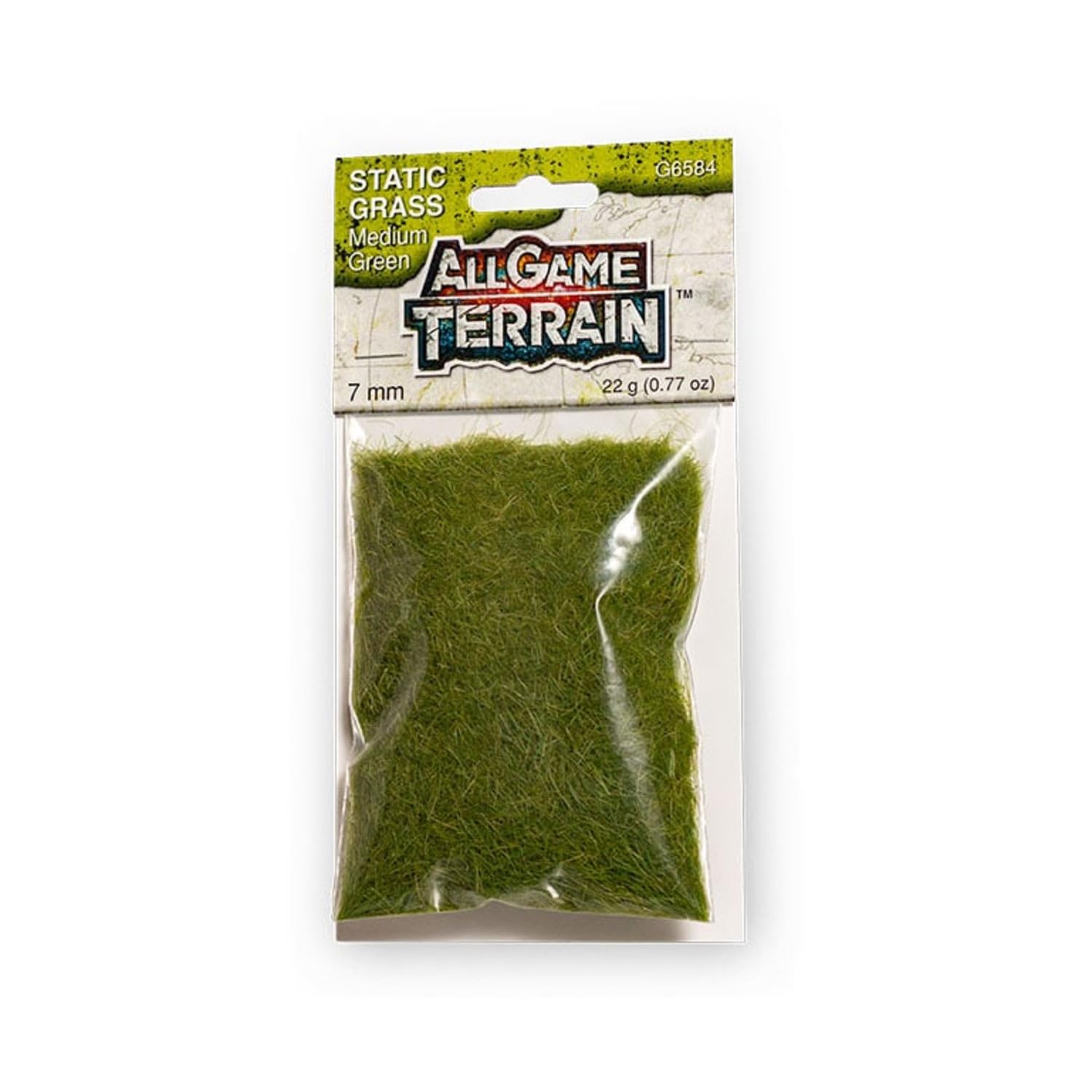 Woodland Scenics Green All Game Terrain 6584 7 Mm Medium Static Grass Wargaming Miniature Base +