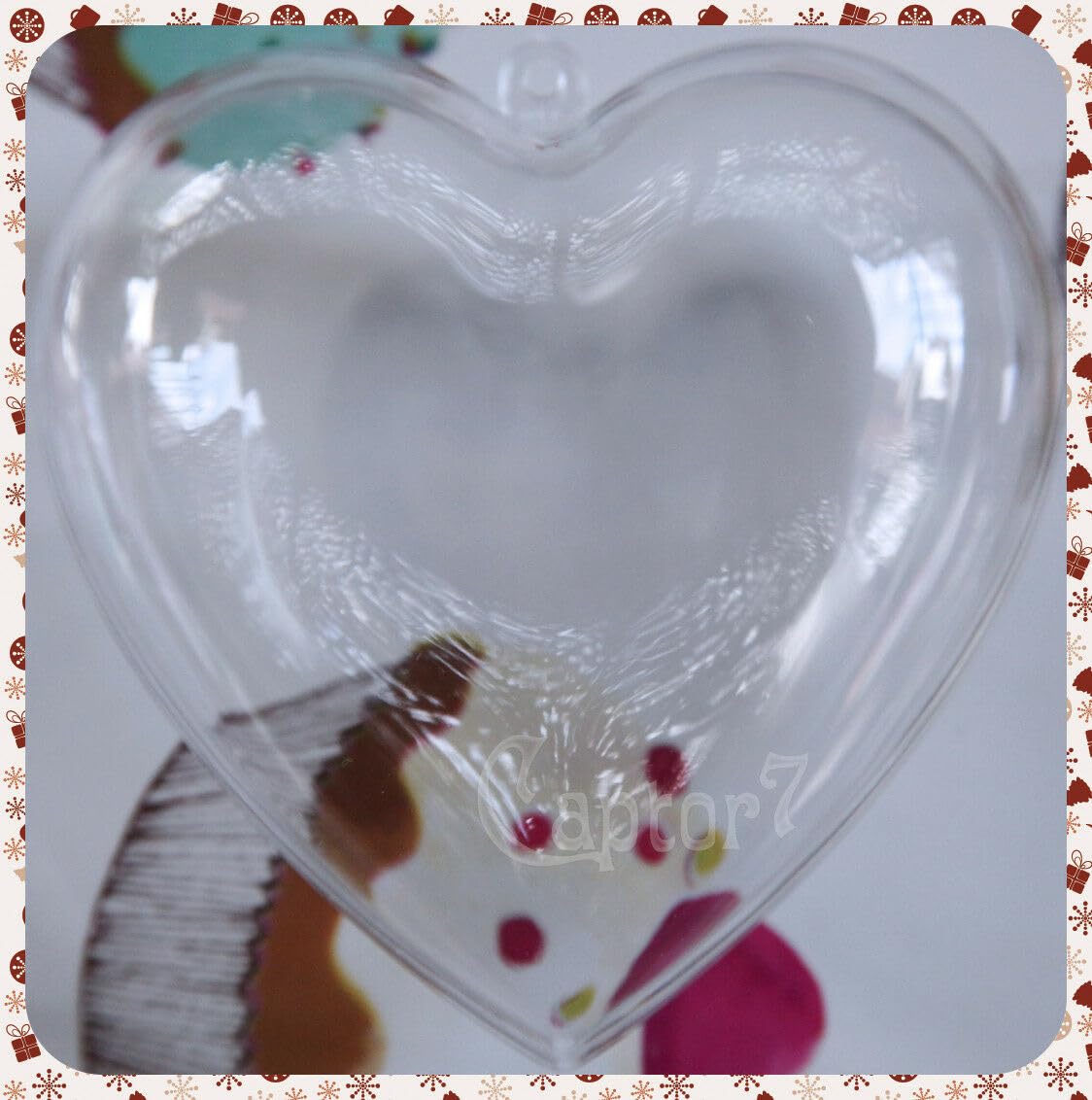 Knorr Prandell Clear Acrylic Fillable Heart - 100Mm