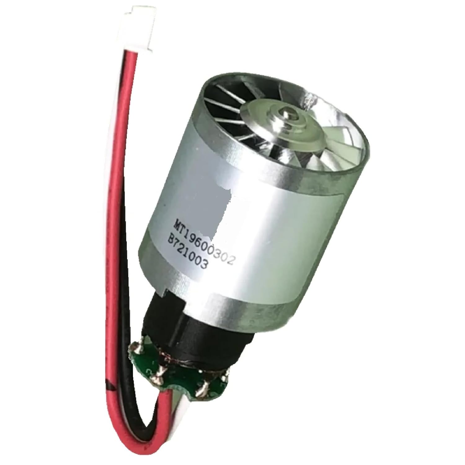 Brushless Culvert Fan Motor, 100000 RPM, Silver, Aluminum Alloy Impeller, DC Frequency Conversion, 125W, Drip-Proof