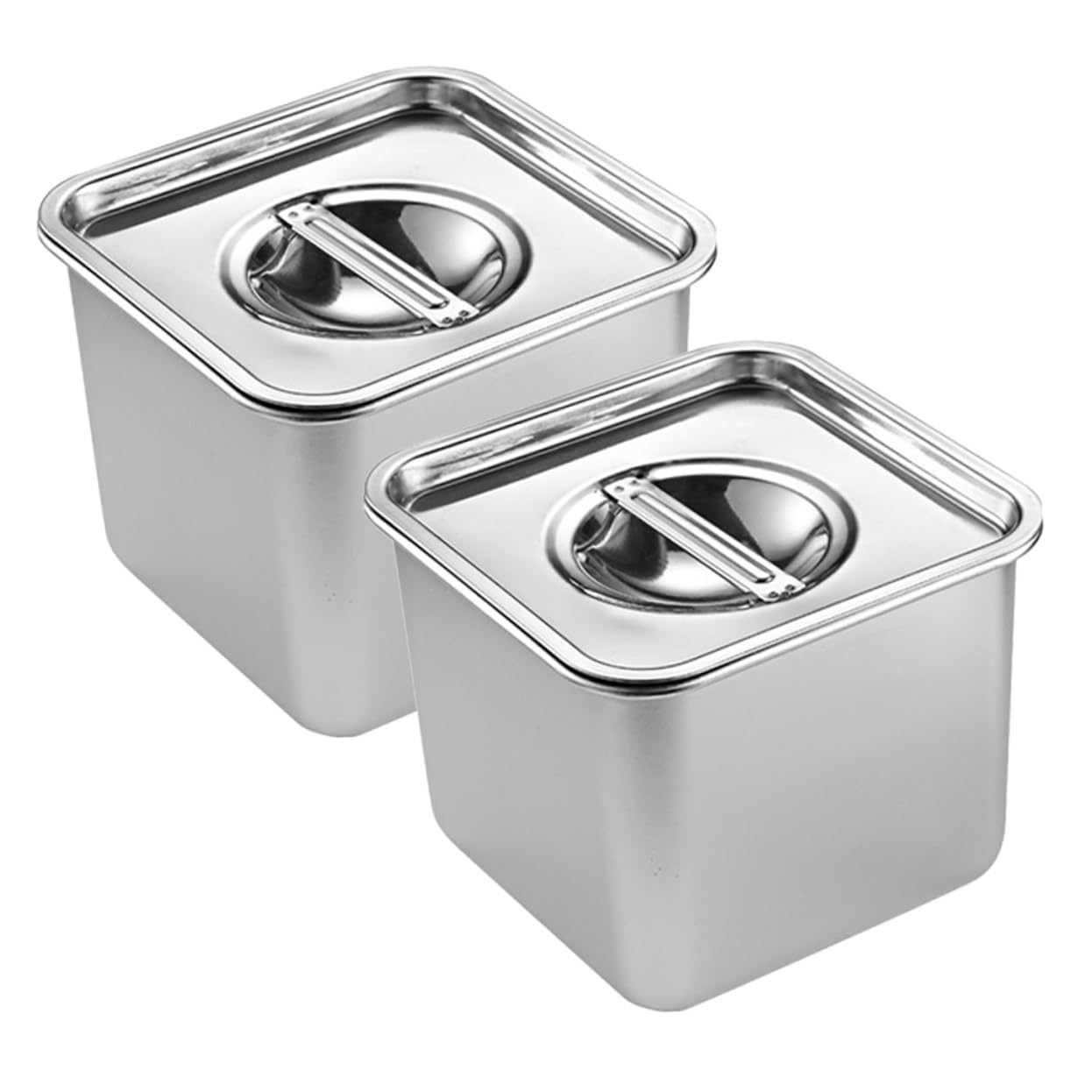 Plateau buffet acier couvercle service pour repas de fête