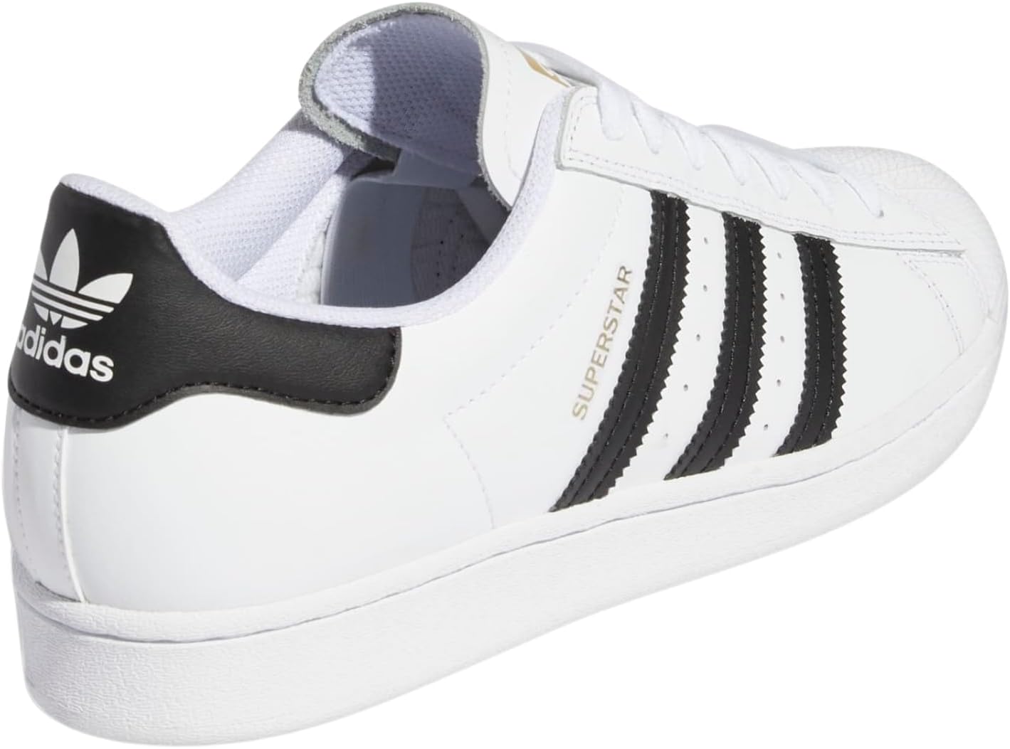 adidas Mens Superstar Adv Skate Sneakers Shoes - White - Image 5