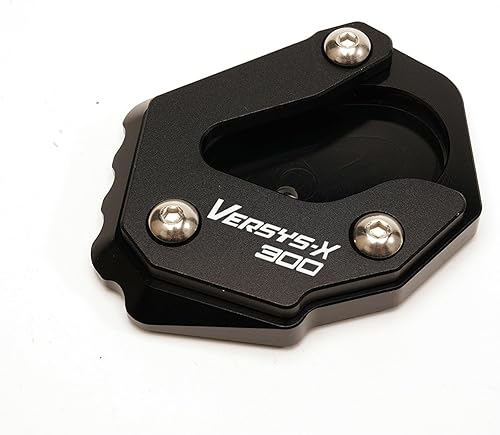 Kickstand Motorcycle Foot Support for Kawasaki for Versys-X 300 for Versys X 300 250 2017-2019 2020 2021 Side Stand Enlarger Support Plate (Color