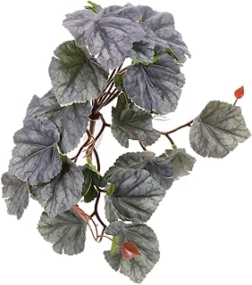 Levemolo Suction Cups for Hanging Plants Jungle Climber Vines Reptile Vines Decor Snake Tank Accessories Reptile Vines Climbing Reptile Habitats Monstera Terrarium Plastic Turtle Box