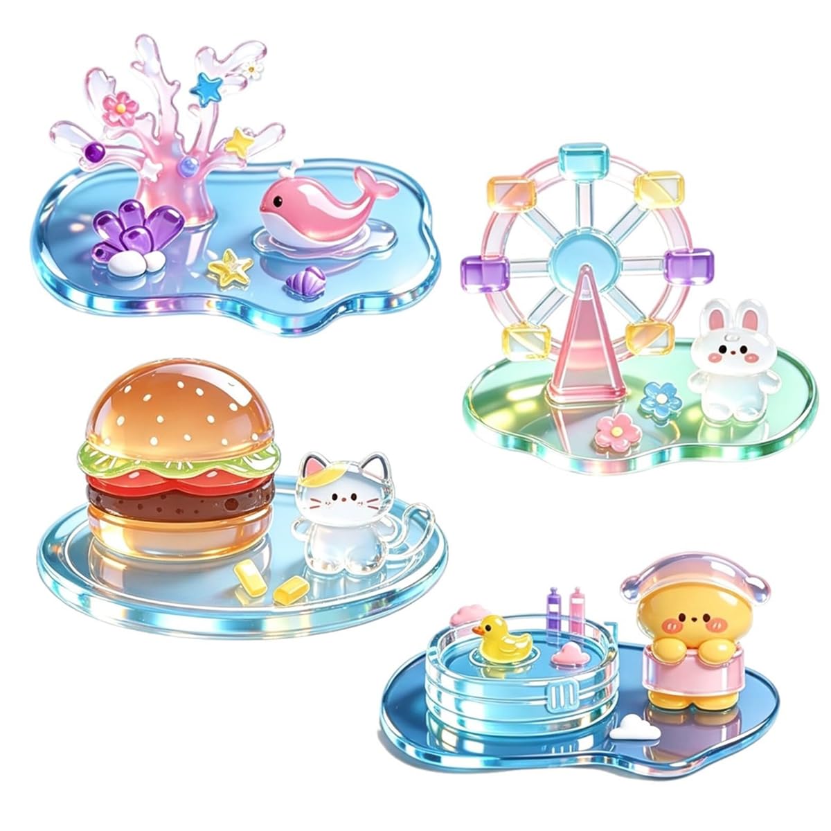 Kawaii Puffy Stickers - Decorate Your Phone! -9 Kawaii Puffy Stickers - Decorate Your Phone! -9