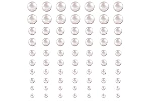 Outus Self-Adhesive Hair Gems Accessories for Wedding Bride